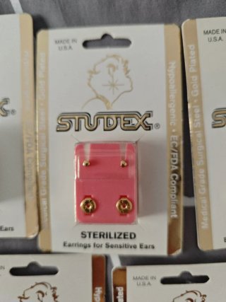 Pendientes Studex para bebé/niña