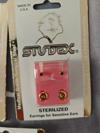Pendientes Studex para bebé/niña
