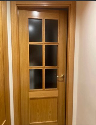 Conjunto 6 Puertas de madera Macizas roble, URGE
