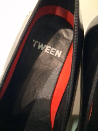 Mocasines Tween Piel Negros Talla 40.5