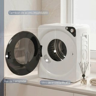 Secadora Ropa Compacta 5kg 1000W