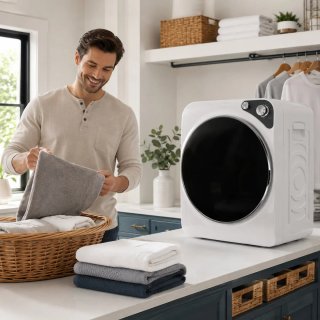 Secadora Ropa Compacta 5kg 1000W