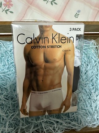 Pack 3 Calzoncillos Calvin Klein M Blanco