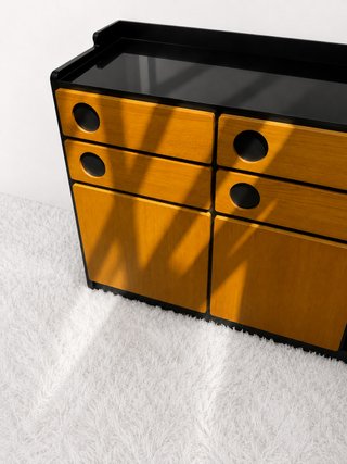 MUEBLE AUXILIAR VINTAGE. BAUHAUS 70s