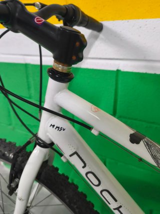 Bicicleta Montaña 26 Rockrider Blanca