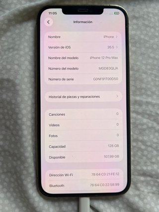iPhone 12 Pro Max 128GB Dorado