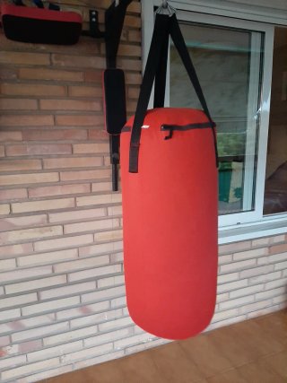 Kit dominadas y saco boxeo ZERRO FITNESS