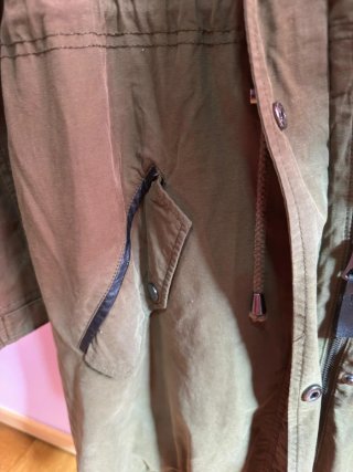 Parka verde