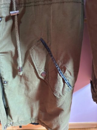Parka verde