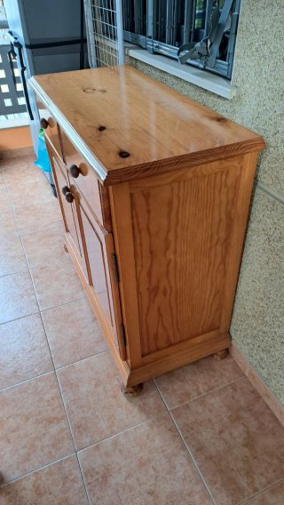Mueble auxiliar pino macizo