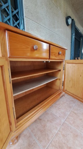 Mueble auxiliar pino macizo