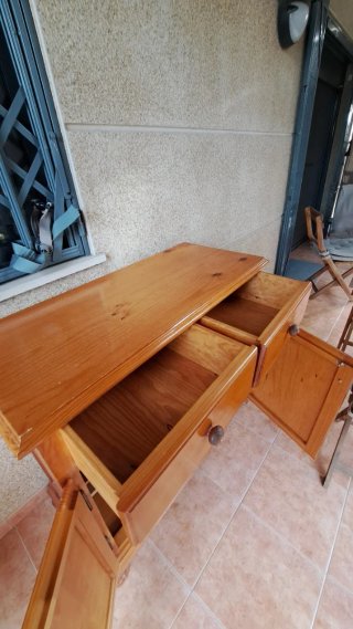 Mueble auxiliar pino macizo