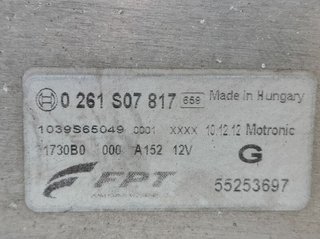 1160482 55253697 centralita motor fiat 500 l (330)