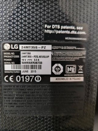Televisor LG 32 Negro