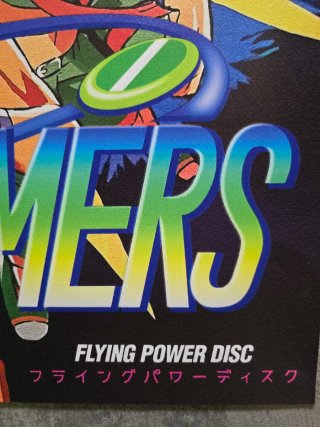 Windjammers Data East Neo Geo Poster PVC 70x50cm
