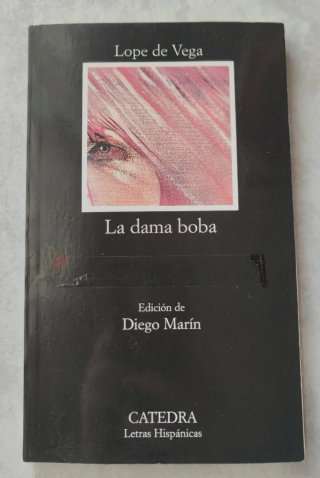 Libro LA DAMA BOBA .LOPE DE VEGA