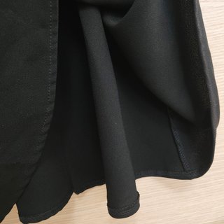 Anyplace abito bicolore bianco nero pizzo fiori S