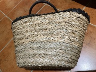 SIN ESTRENAR! Capazo bolso playero verano