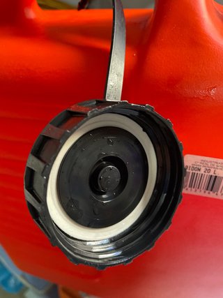 Garrafa combustible homologada 20L+caña vertedor