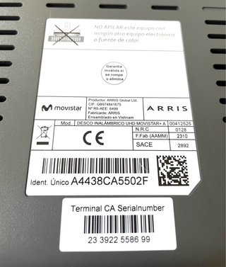 Decodificador UHD TV WiFi
