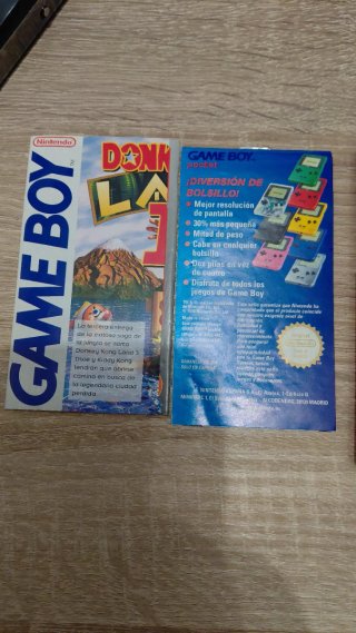 Nintendo Game Boy Pocket Roja y juego Rey leon