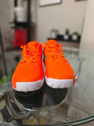 Zapatillas pádel Joma Naranja y Blanco