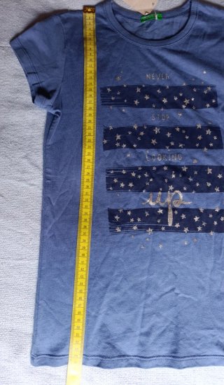 Camiseta Benetton niña estrellas