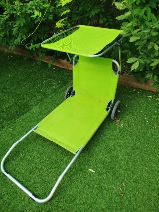 Tumbona Carro Plegable Livarno Pistacho