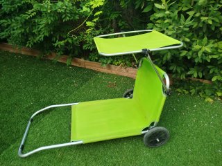Tumbona Carro Plegable Livarno Pistacho