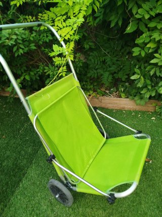 Tumbona Carro Plegable Livarno Pistacho