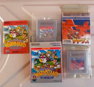 Warioland 3 y Tetris Game Boy DMG