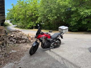 Honda CB500X Adventure Roja/Plata