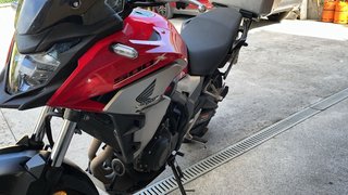 Honda CB500X Adventure Roja/Plata