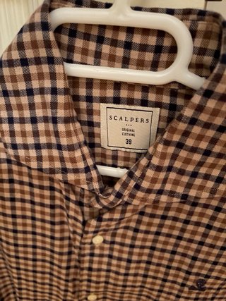 Camisa Scalpers cuadros M