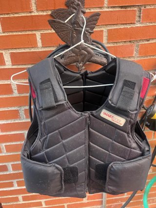 Chaleco equitación SmartRider negro