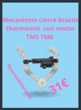 MECANISMO CIERRE BRAZOS TM5 TM6 THERMOMIX ORIGINAL