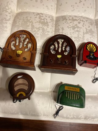 Colección 5 Mini Radios Vintage