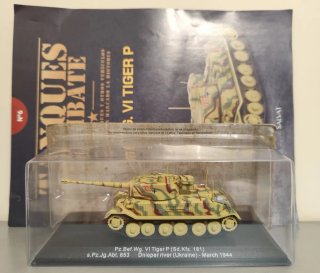 1:72 TANQUE SALVAT Nº6 Pz.BEF. VI TIGER P MAQUETA