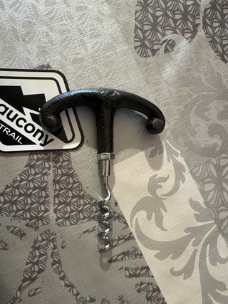 Sacacorchos de pared vintage hierro fundido