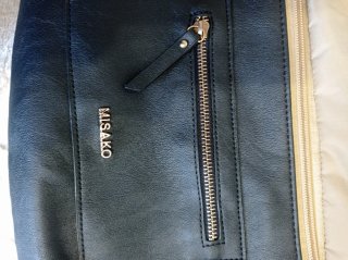 Mochila Misako Negra y Beige