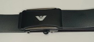 CINTURONE UOMO PELLE TAGLIA GRANDE 140 CM