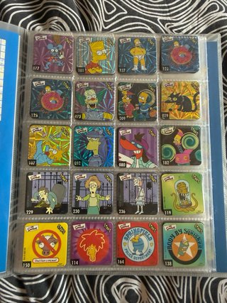 Álbum The Simpsons Staks Panini + 46 Staks
