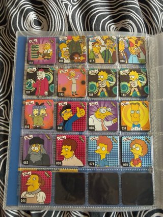 Álbum The Simpsons Staks Panini + 46 Staks