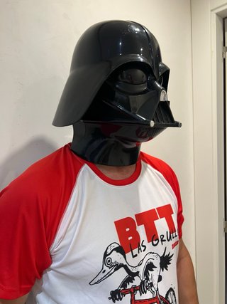 Casco Darth Vader 2 Piezas + Capa regalo