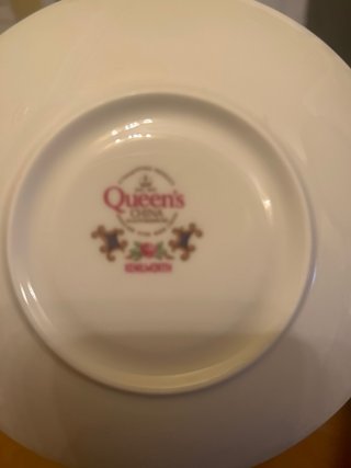 Juego de té porcelana inglesa Queens.Impecable.
