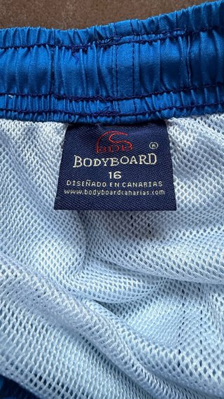 Bañador Bodyboar degradado azul-verde