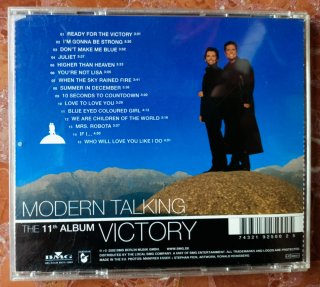 MODERN TALKING - Victory. Cd