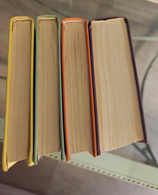 Lote 4 libros y se regala los mundos mágicos.