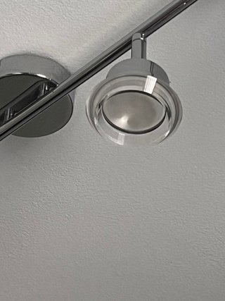 Lámpara de techo articulada inox