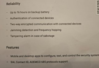 Central de Alarma AJAX Hub (Ethernet y 2G SIM)